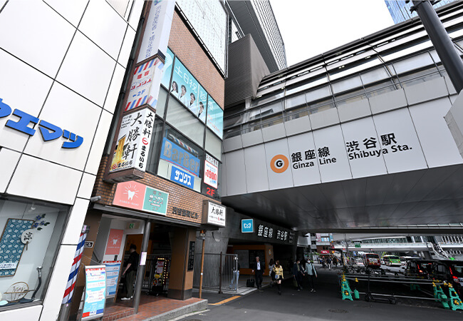 渋谷駅からのルート02